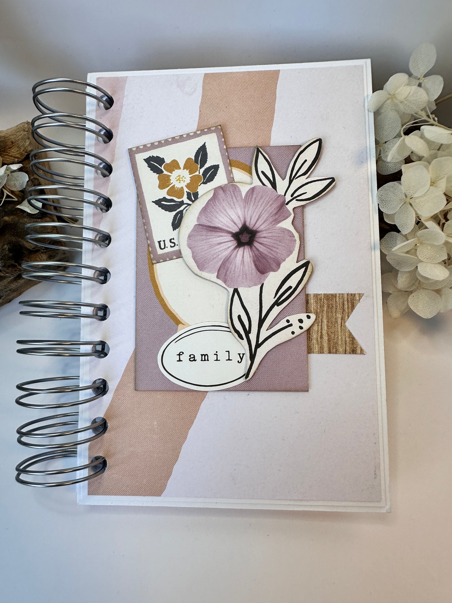 Notizbuch A6 mit Spiralbindung