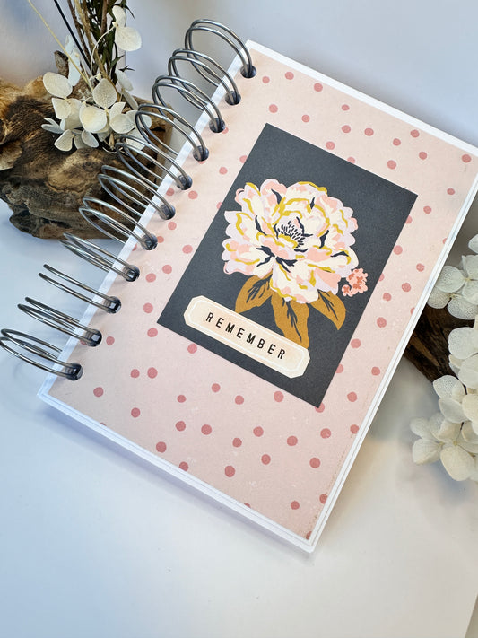 Notizbuch A6 mit Spiralbindung