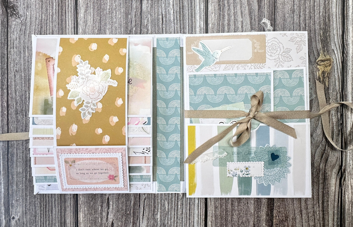 Minialbum, Fotoalbum  “I love your Heart 6x8
