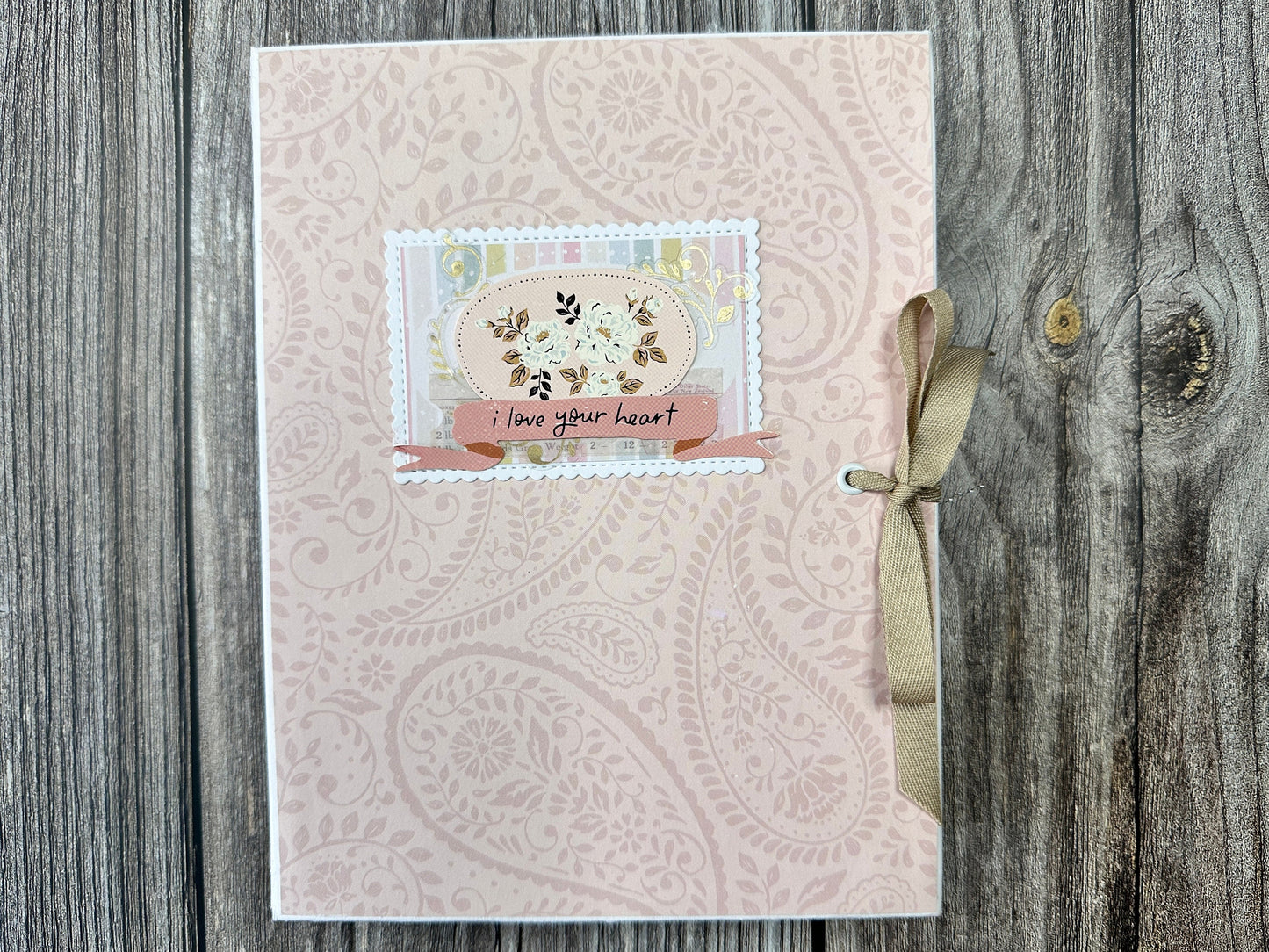Minialbum, Fotoalbum  “I love your Heart 6x8