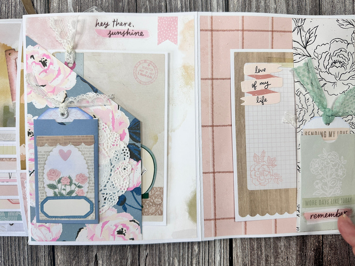Minialbum, Fotoalbum  “I love your Heart 6x8