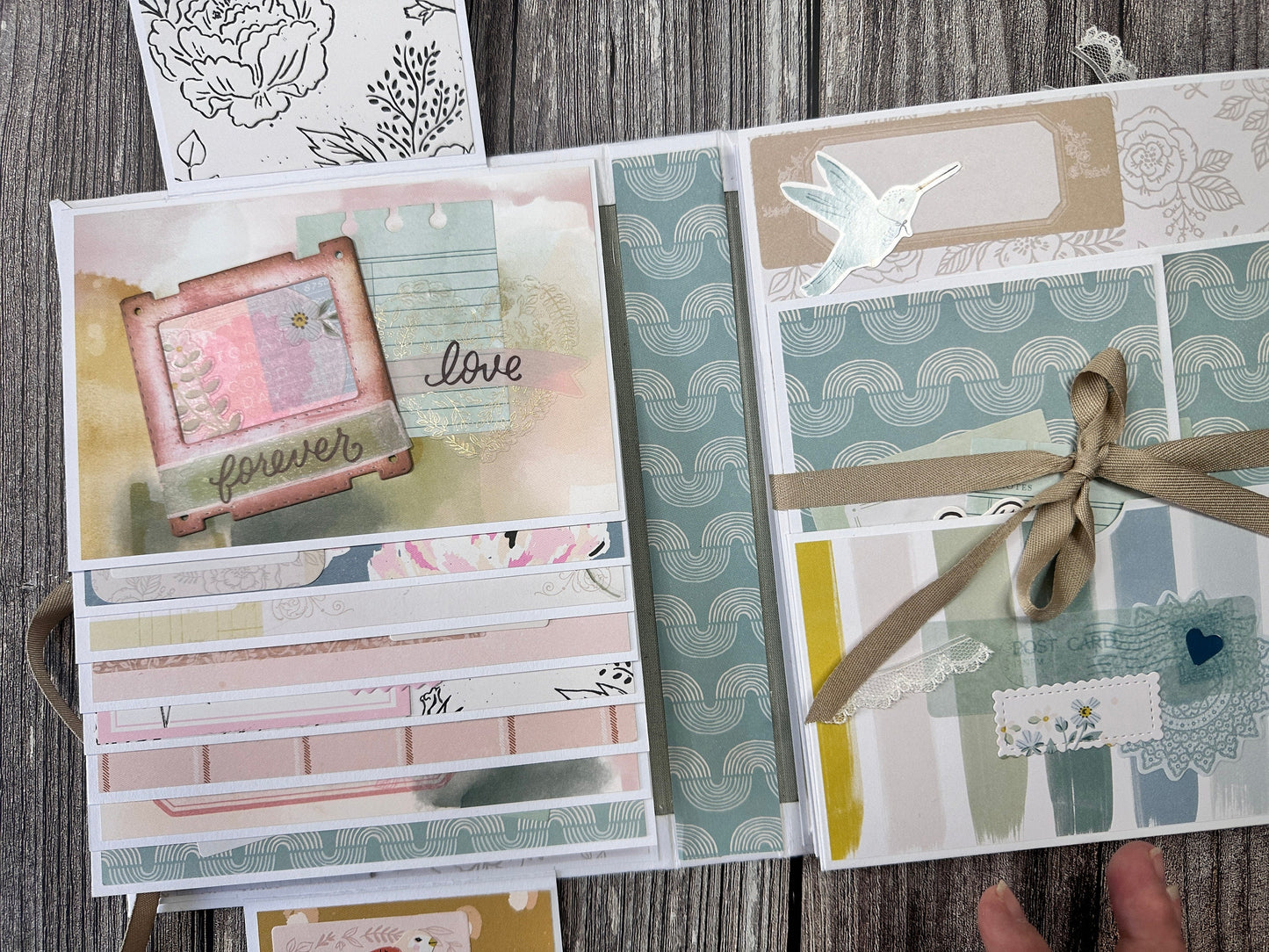 Minialbum, Fotoalbum  “I love your Heart 6x8
