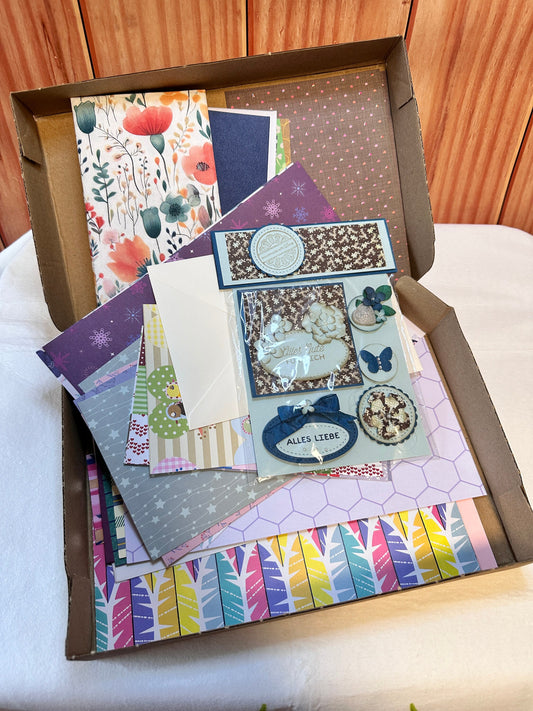 Kreativbox - Scrapbooking, Karten