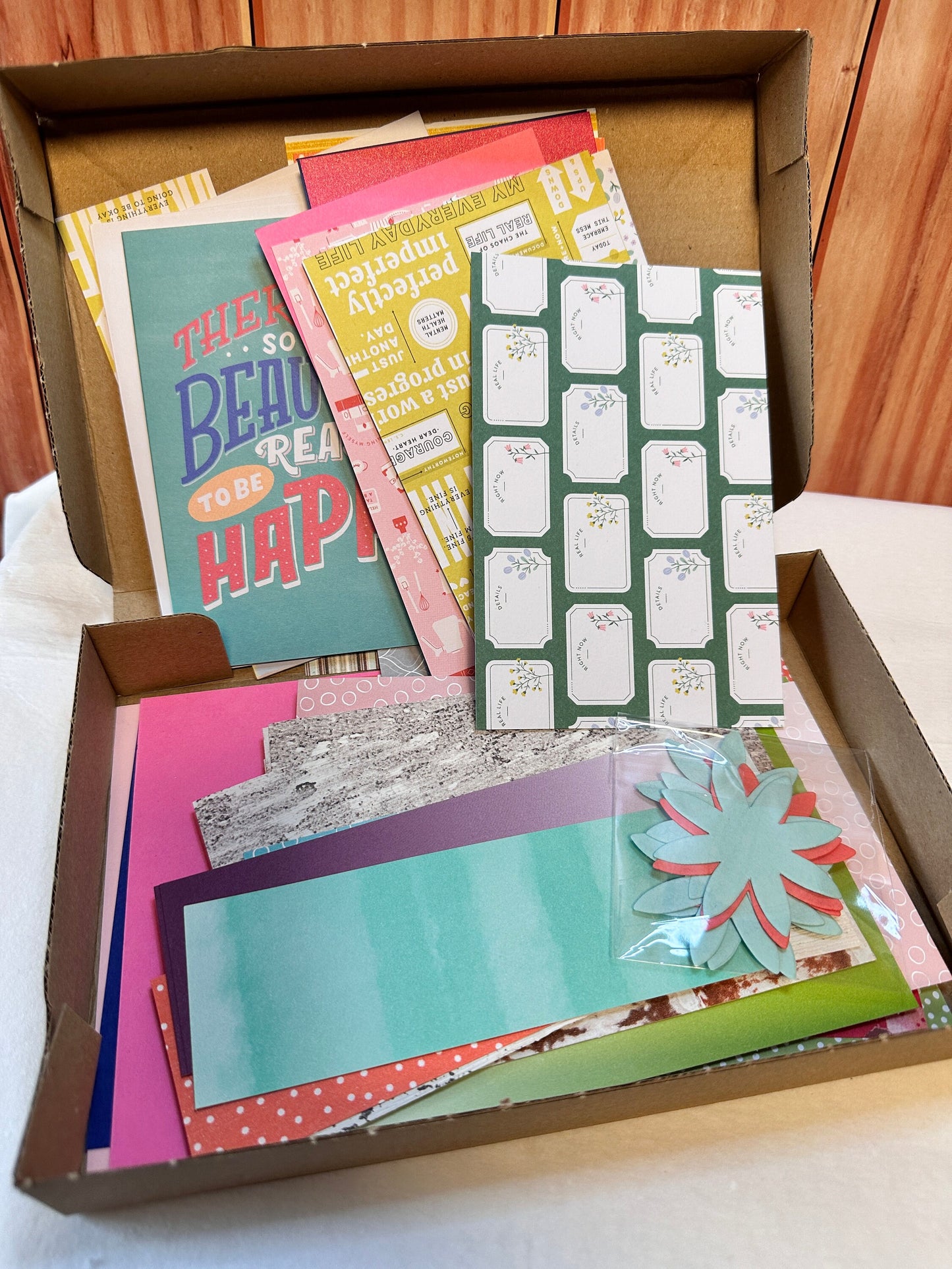 Kreativbox - Scrapbooking, Karten